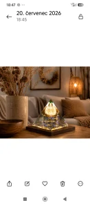 Květinová lampa Pampelišková pyramida