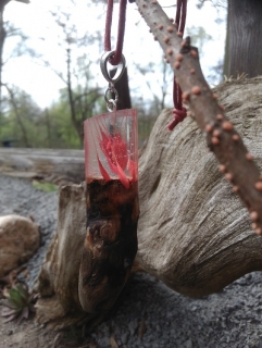 Náhrdelník kořenová kráska s žitem
